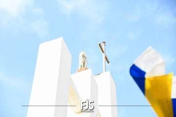 El Goro despide sus fiestas patronales con la procesión de la patrona/TA y Francisco Javier Santana.